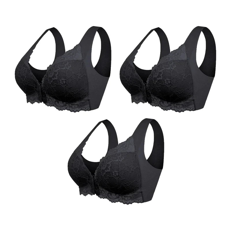 Hayden Leah | (PACK OF 3) Shaping Strapless Bra With Front Closure