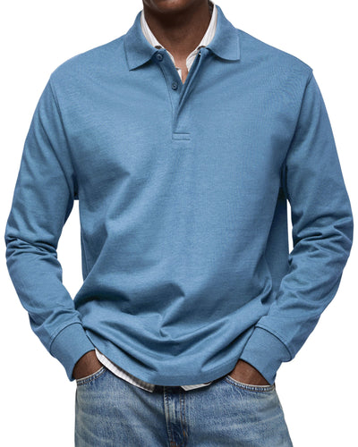 Hayden Charles | Classic Long Sleeve Polo Shirt