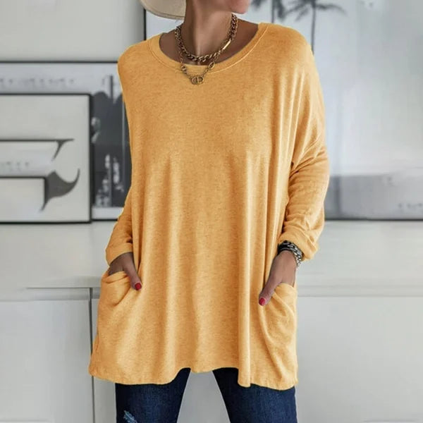 Hayden Moira™ | Relaxed Long Sleeve Top