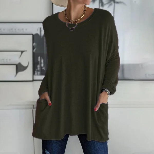 Hayden Moira™ | Relaxed Long Sleeve Top