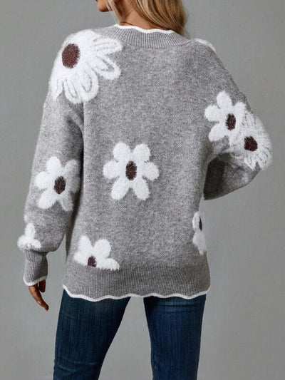Hayden Sharon™ | Flower Sweater
