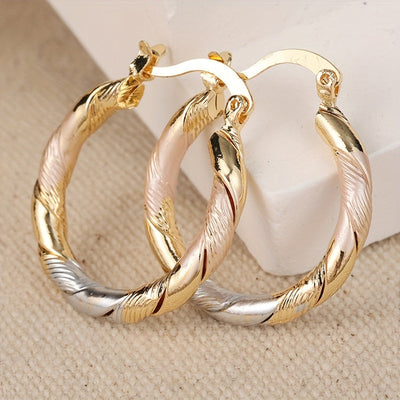 Hayden Olivia | Vintage Round Hoop Earrings