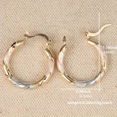 Hayden Olivia | Vintage Round Hoop Earrings