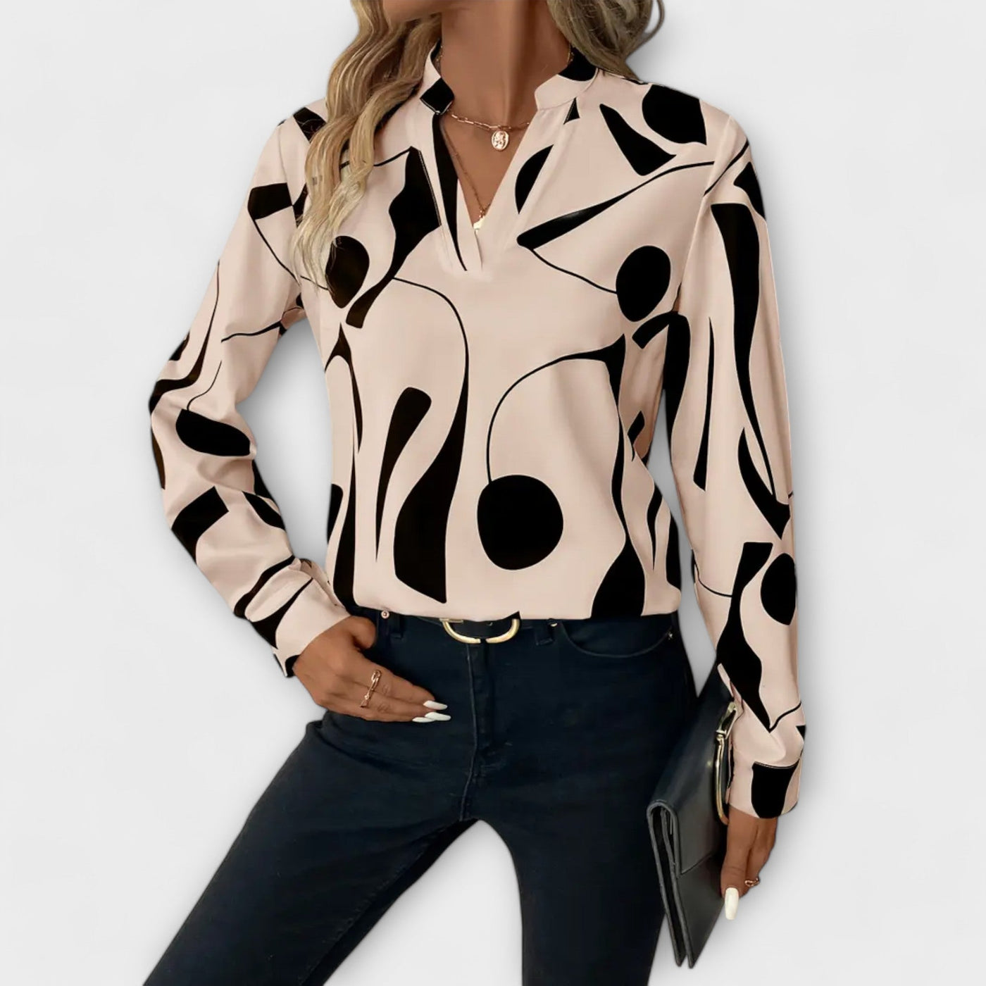 Hayden Nara | Elegant Blouse With Design
