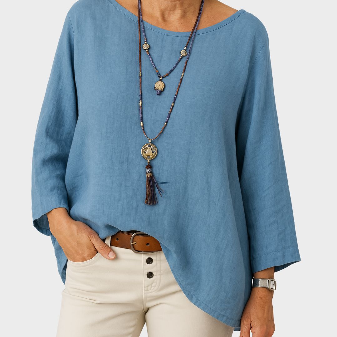 Haden Kalia | Oversized Blouse – Soft, Lightweight & Breezy Fit