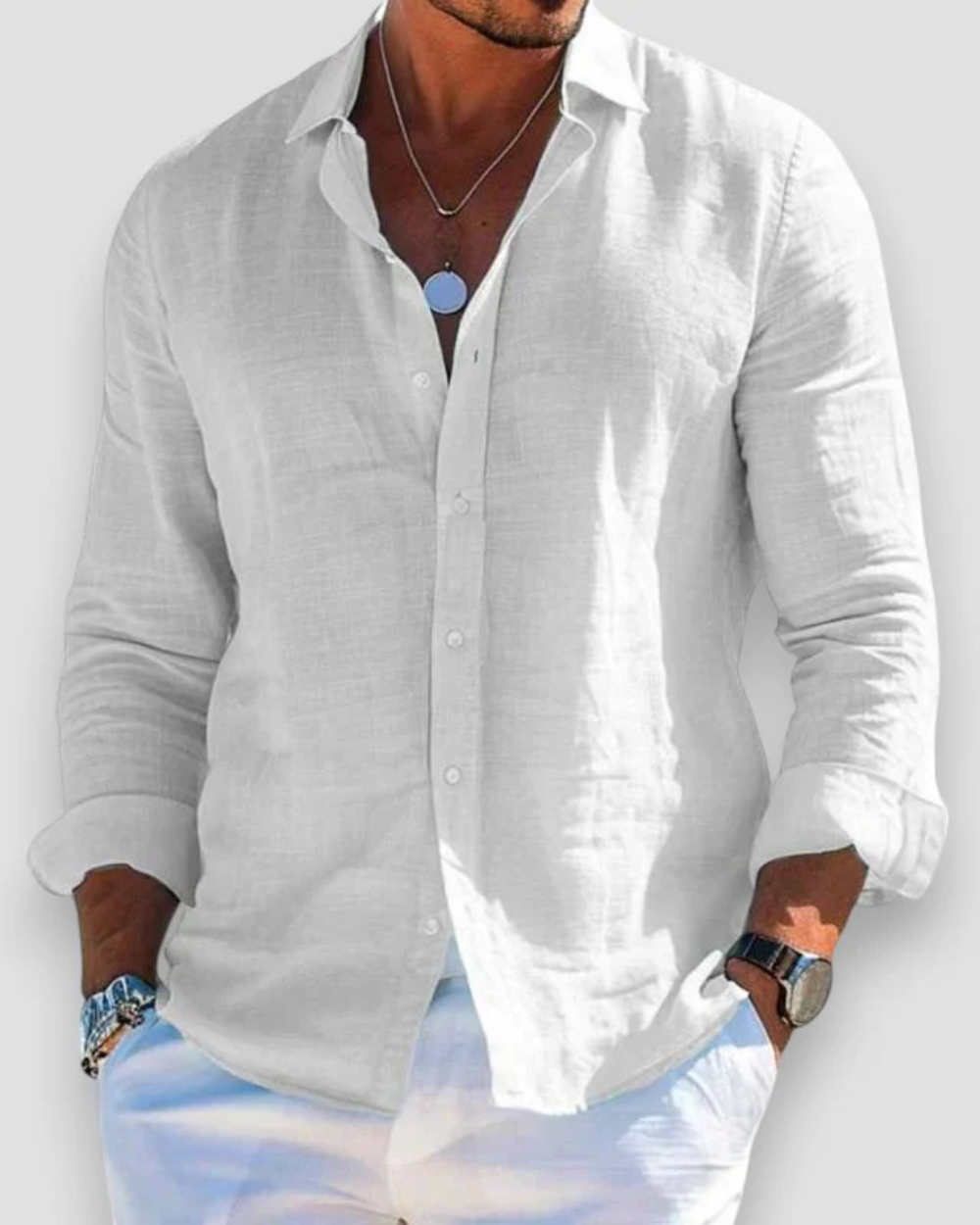 Hayden Angelo | Linen men's summer shirt