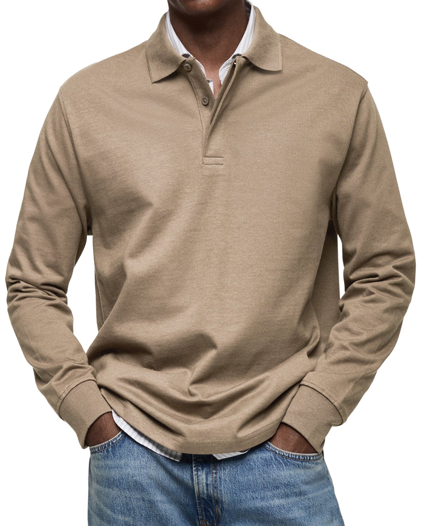 Hayden Charles | Classic Long Sleeve Polo Shirt