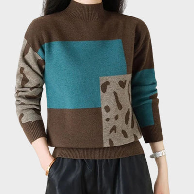 Hayden Teresina H. | Comfortable High Collar Sweater