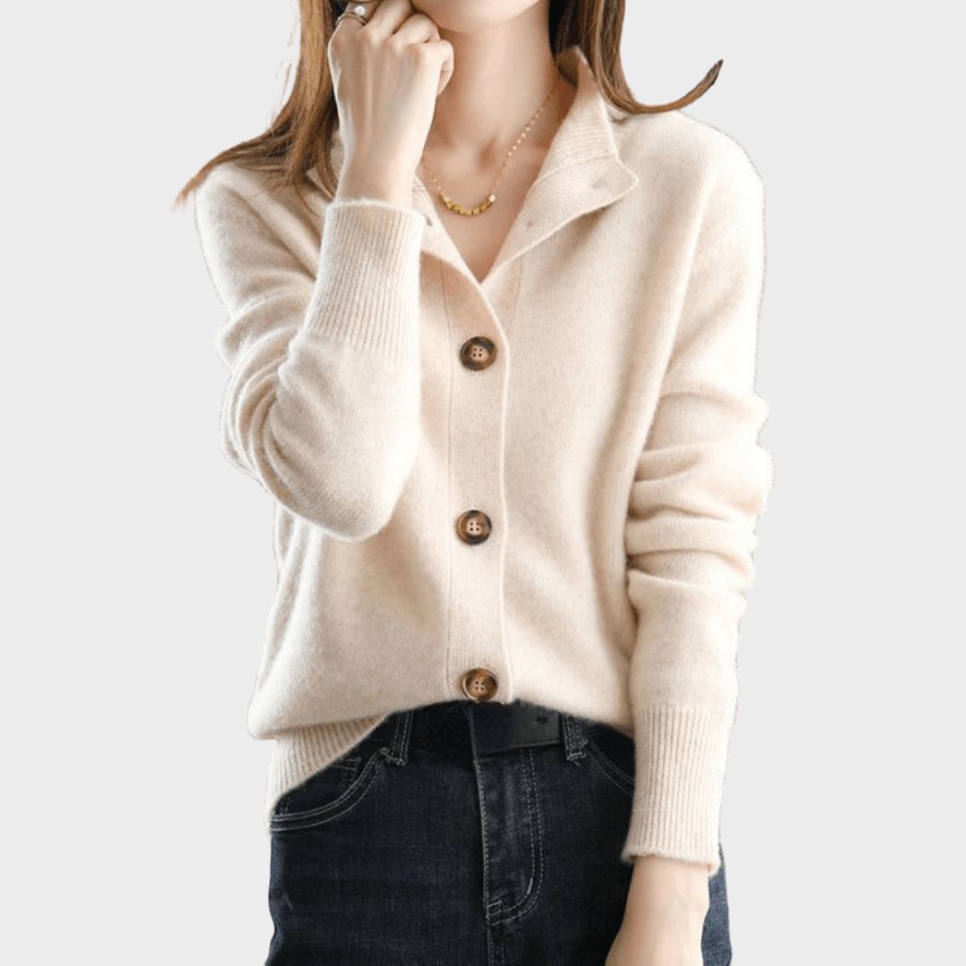 Hayden Calyssa™ | Knitted Cashmere Cardigan