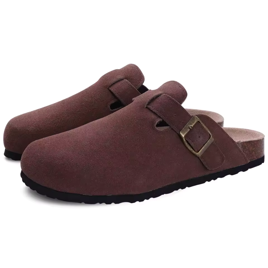 Hayden Nore | Suede sandal with arch support