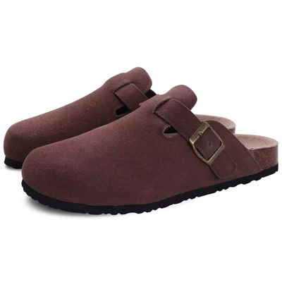 Hayden Nore | Suede sandal with arch support