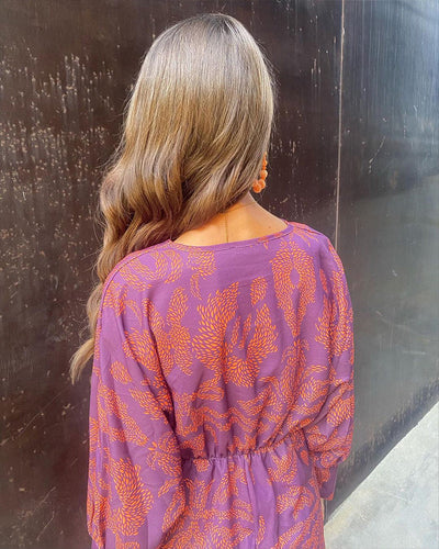 Hayden Arielle - Boho Luxe Wrap Dress Casual Chic Blend