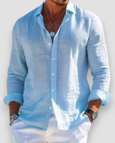 Hayden Angelo | Linen men's summer shirt