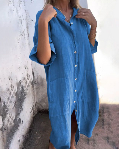 Hayden Alva | Ibiza-Inspired Shirt Dress