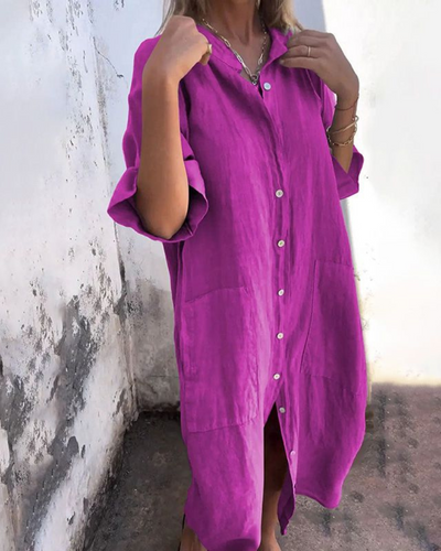 Hayden Alva | Ibiza-Inspired Shirt Dress