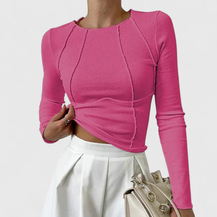 Hayden Rosa | Comfortable top with long sleeves