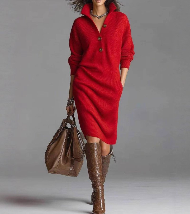Hayden Zoe™ | Warm Knit Dress