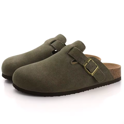 Hayden Nore | Suede sandal with arch support