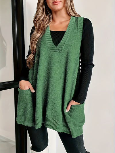 Hayden Helen | Casual V-Neck Vest