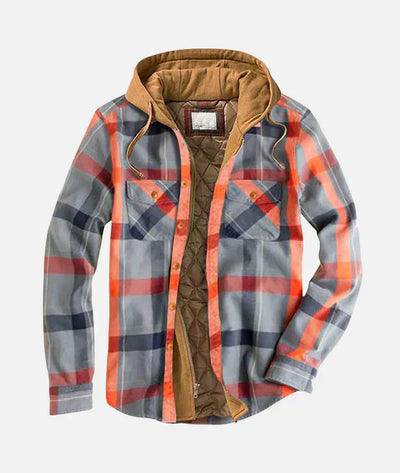 Hayden Alain – Patchwork plaid jacket