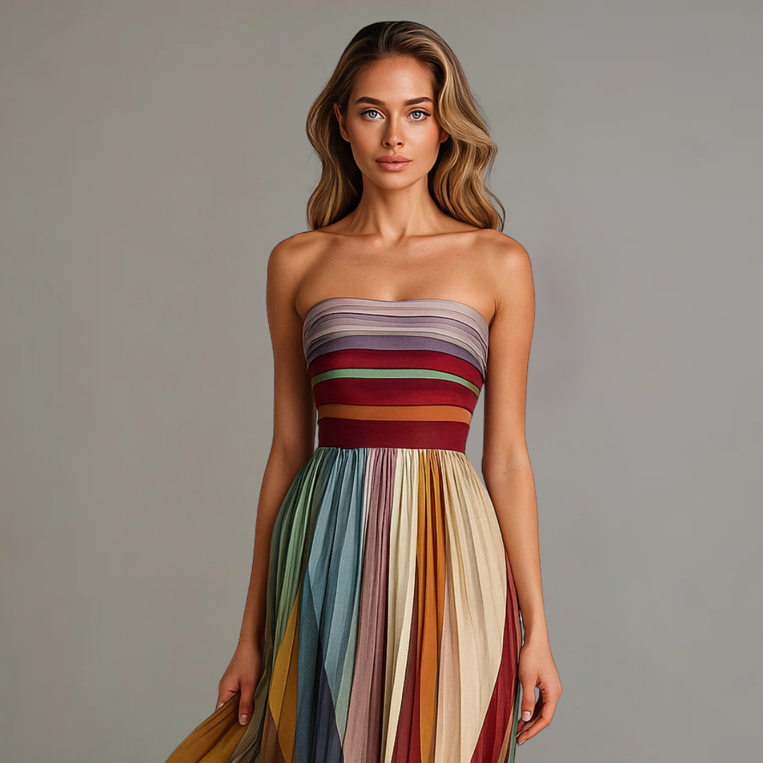 Hayden Julia | Chic long dress with elegant details