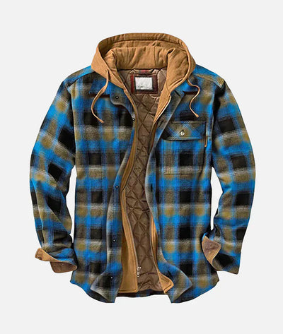 Hayden Alain – Patchwork plaid jacket