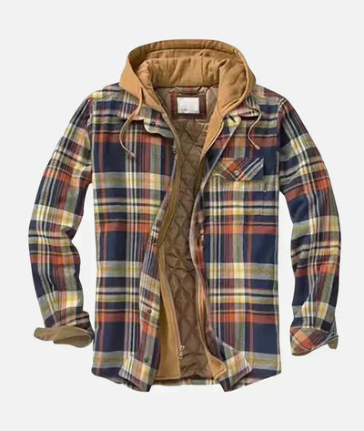 Hayden Alain – Patchwork plaid jacket