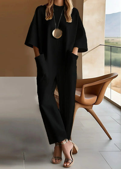 Hayden Elizina™ | Elegante jumpsuit met korte mouwen