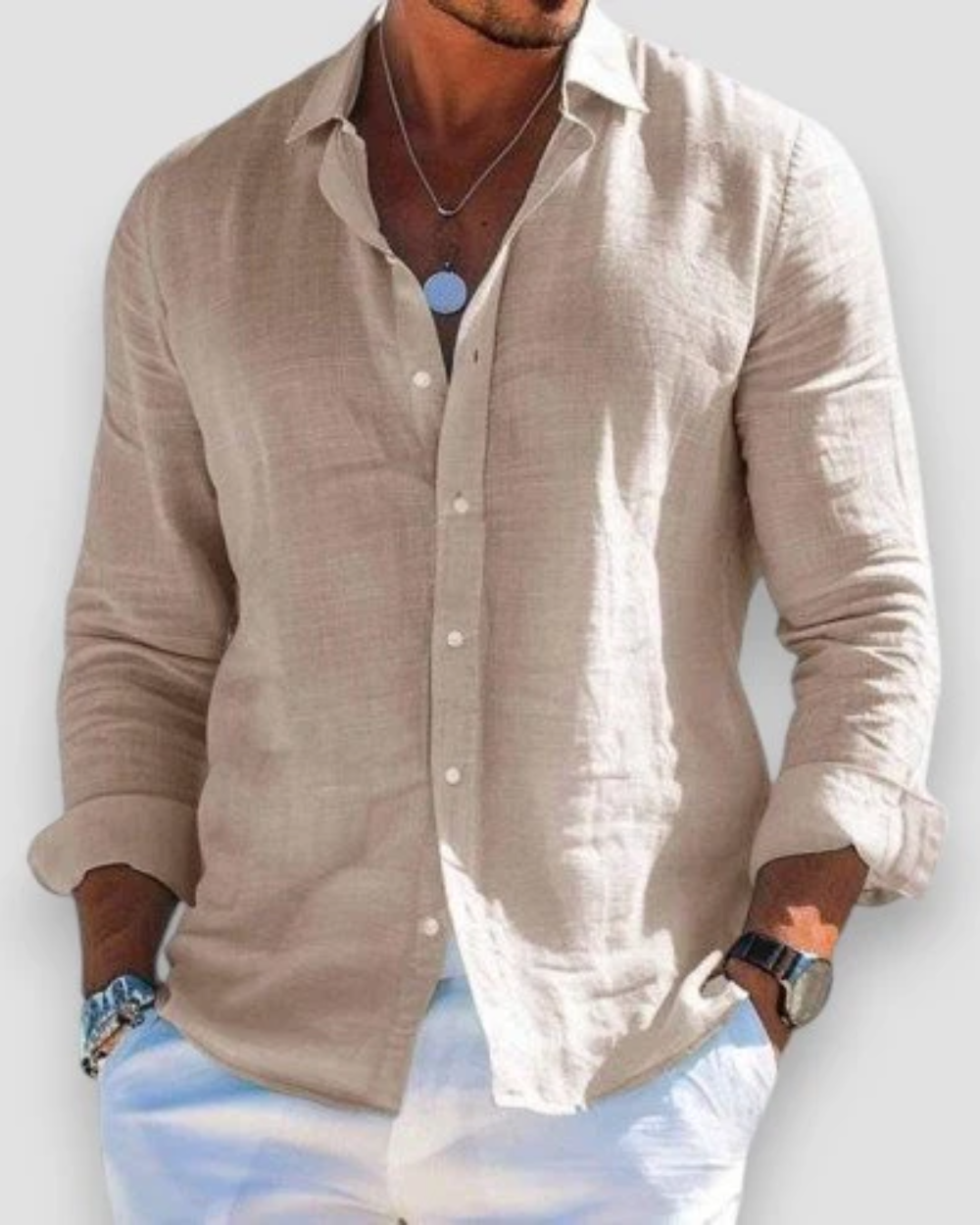 Hayden Angelo | Linen men's summer shirt