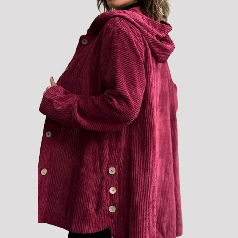 Hayden Élodie™ | Velvet Hooded Jacket