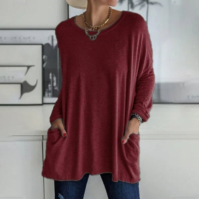 Hayden Moira™ | Relaxed Long Sleeve Top
