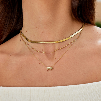 Hayden Becka | Everlasting Gold Necklace