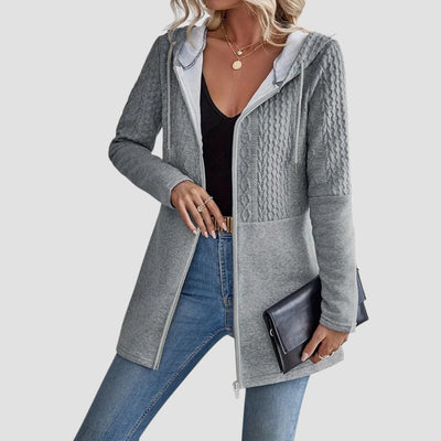 Hayden Zoey™ | Hoodie with Zip