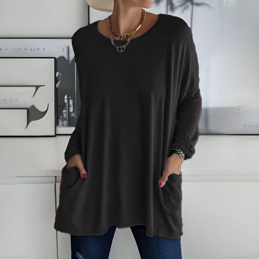 Hayden Moira™ | Relaxed Long Sleeve Top