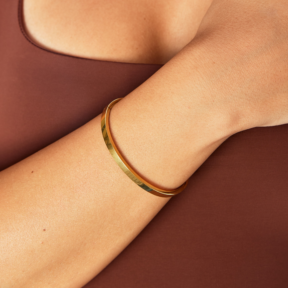 Haydenb Brianna |  Gold Bangle