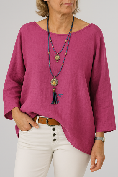 Haden Kalia | Oversized Blouse – Soft, Lightweight & Breezy Fit
