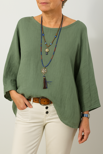 Haden Kalia | Oversized Blouse – Soft, Lightweight & Breezy Fit