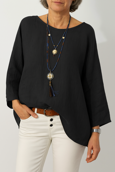 Haden Kalia | Oversized Blouse – Soft, Lightweight & Breezy Fit