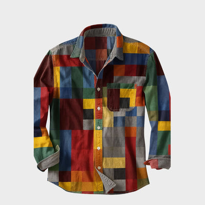Hayden Colorado | Vintage long-sleeved rainbow shirt
