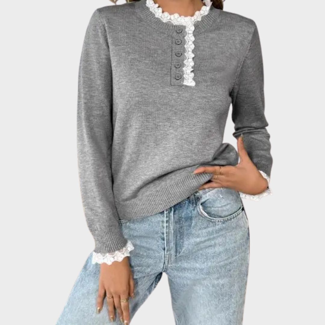 Hayden Renata | Elegant Retro Sweater