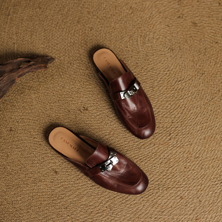 Hayden Amalia™ | Elegant Leather Mules