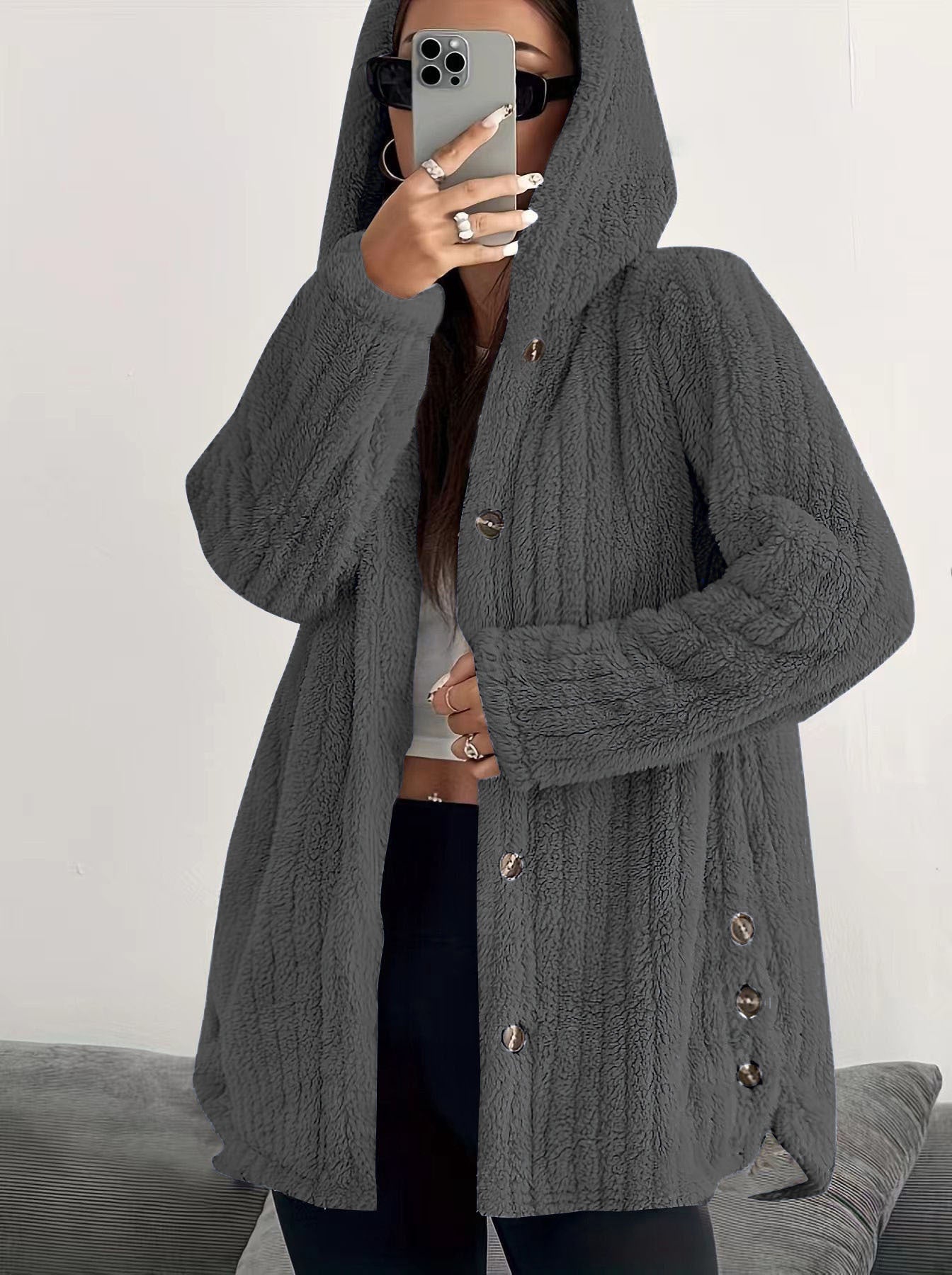 Hayden Gianna™ | Winter Hooded Cardigan