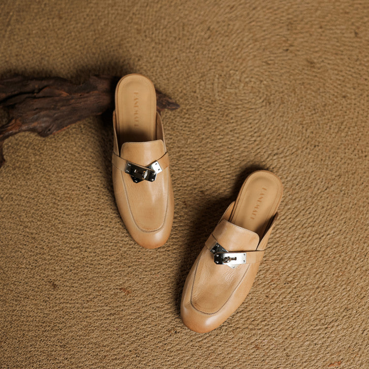 Hayden Amalia™ | Elegant Leather Mules
