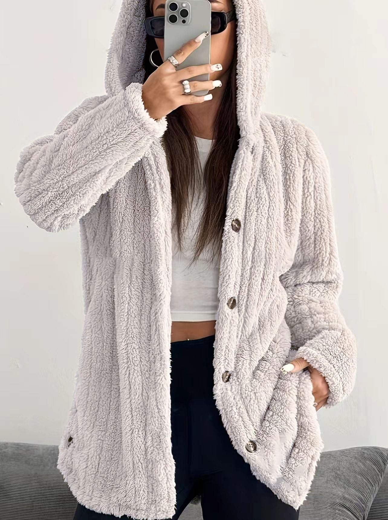 Hayden Gianna™ | Winter Hooded Cardigan