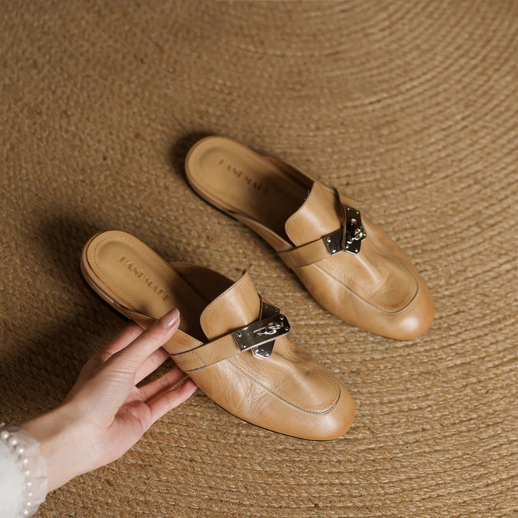 Hayden Amalia™ | Elegant Leather Mules