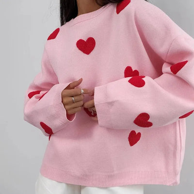 Hayden Charlotte™ | Hearts Sweater