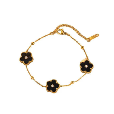 Hayden Grace | Five Leaf Petals Flower Bracelet