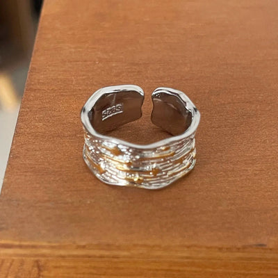 Hayden Addison | Silver BOHO Ring Falling Star