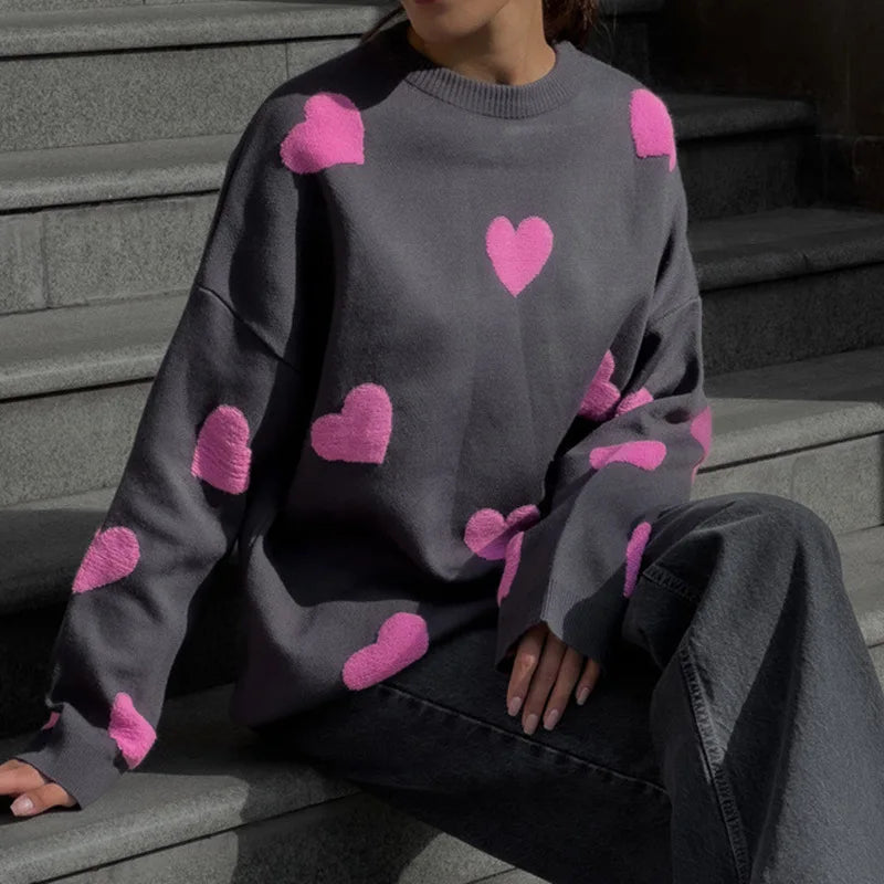 Hayden Charlotte™ | Hearts Sweater