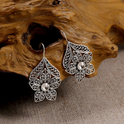 Hayden Folhas | Vintage BOHO Sculpture Dangle Earrings